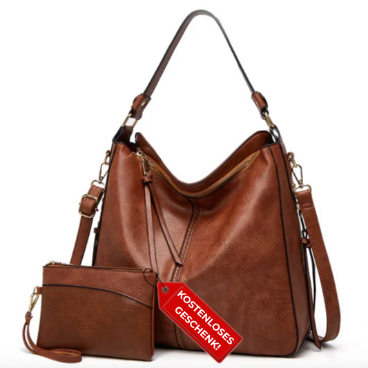 Anti-Diebstahl-Tasche aus Leder (kostenloses Sondergeschenk)